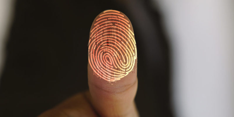 Identität - Fingerabdruck