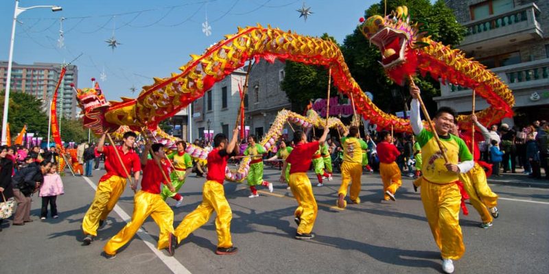 tradicion ejemplos danza dragones chinos