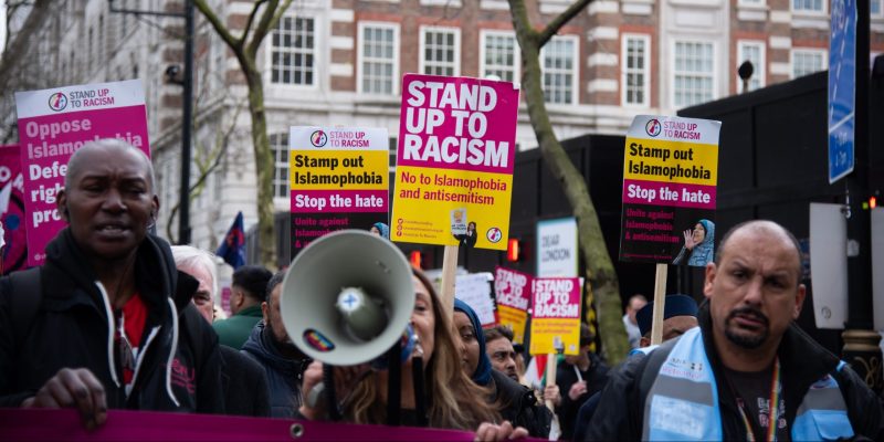 Manifestación contra el Racismo