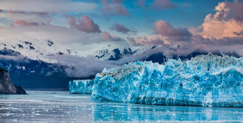 Glaciar Hubbard en Alaska