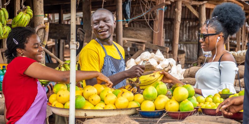 Mercado en África