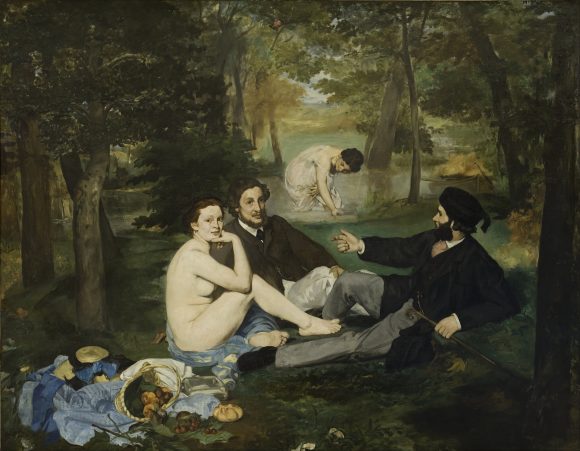 El almuerzo sobre la hierba (1863), de Édouard Manet