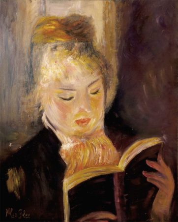 La lectora de Pierre-Auguste Renoir