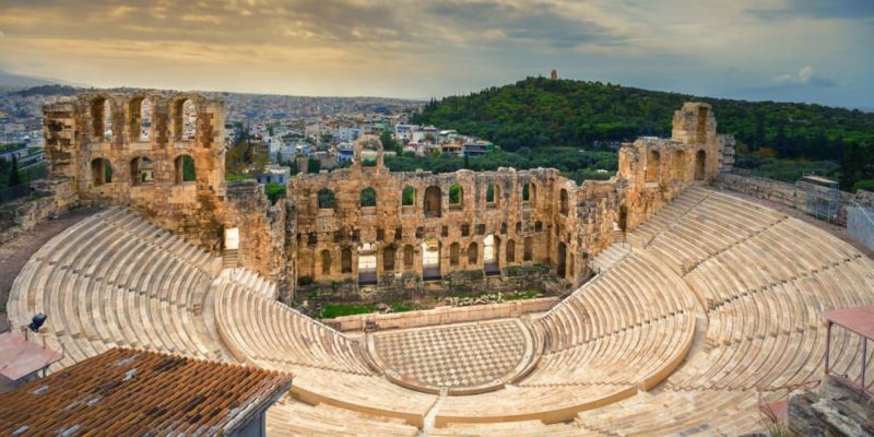 cultura griega teatro arte