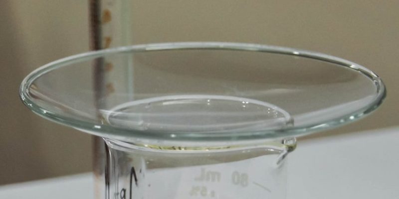 vidrio de reloj quimica laboratorio recimiente usos