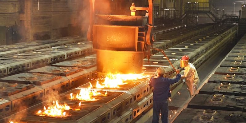 industria pesada metalurgia
