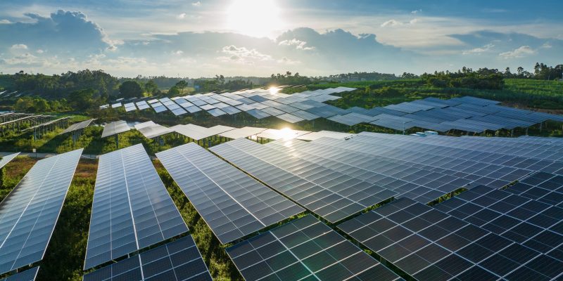 Paneles solares en China