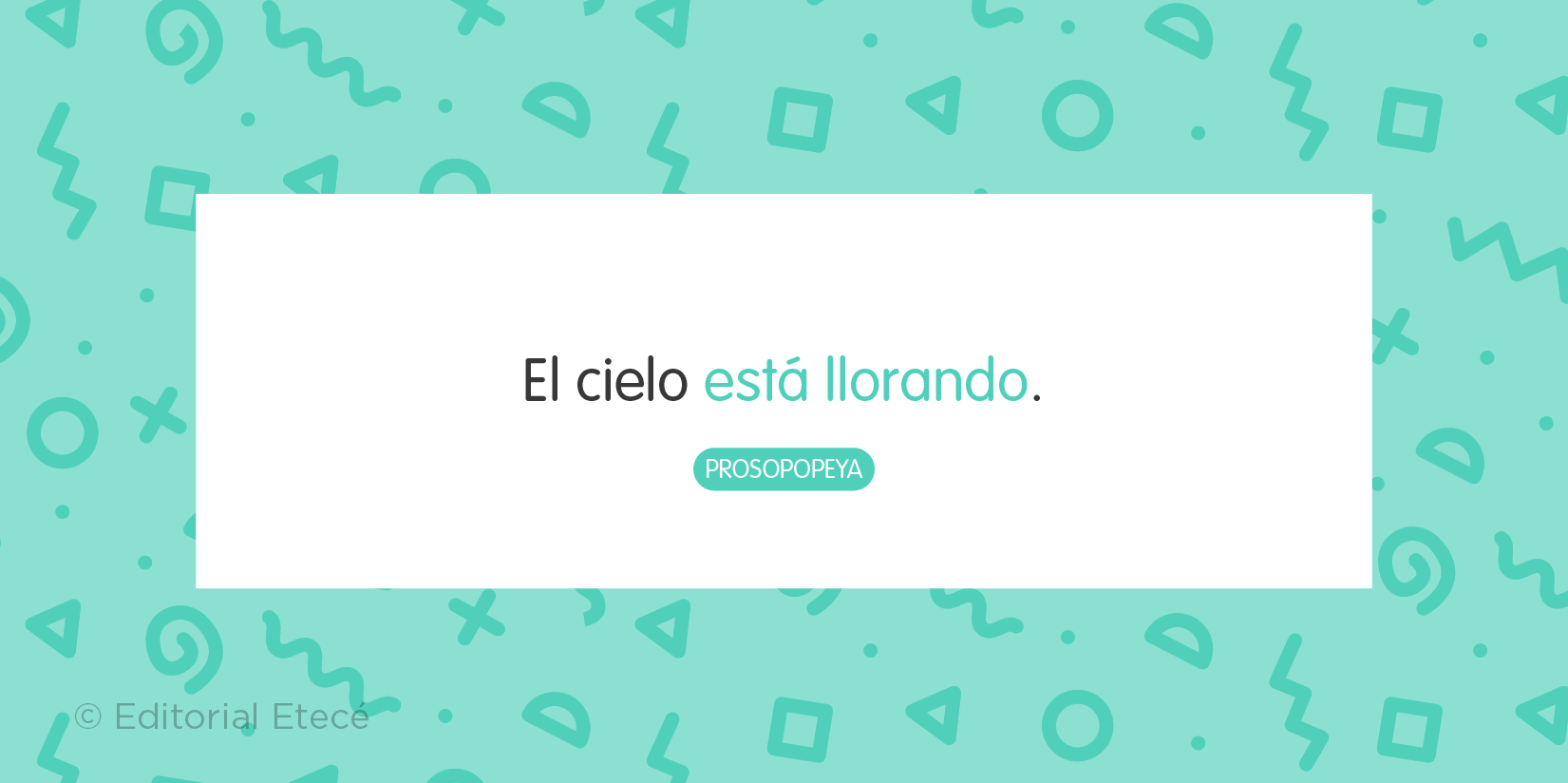 Ejemplo de prosopopeya