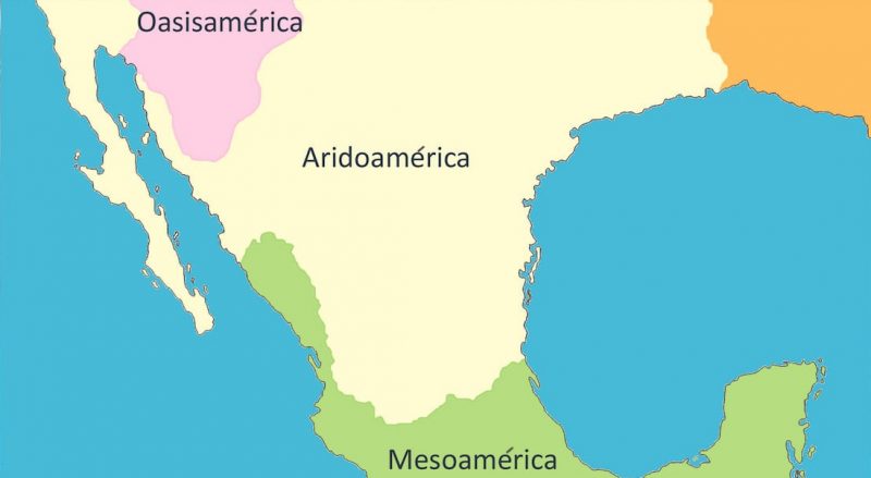 aridoamerica mapa ubicacion