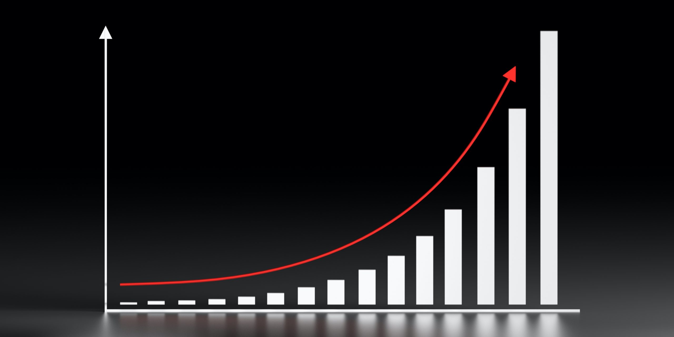 Diagrama de crecimiento exponencial.