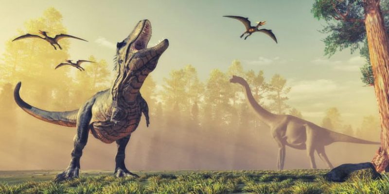 historia de los dinosaurios