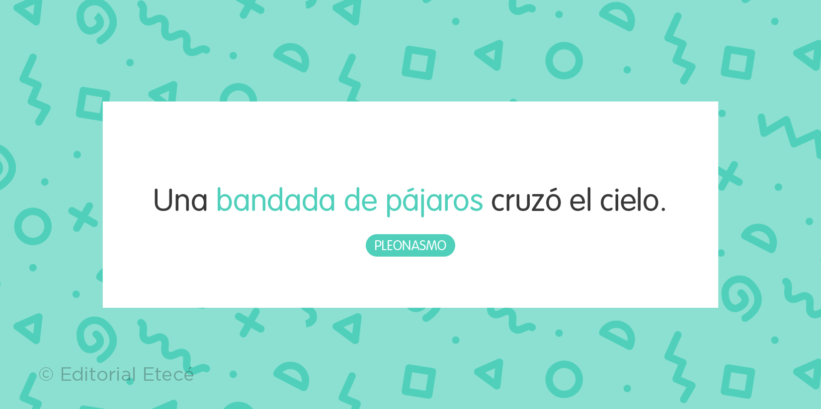 Ejemplo de pleonasmo