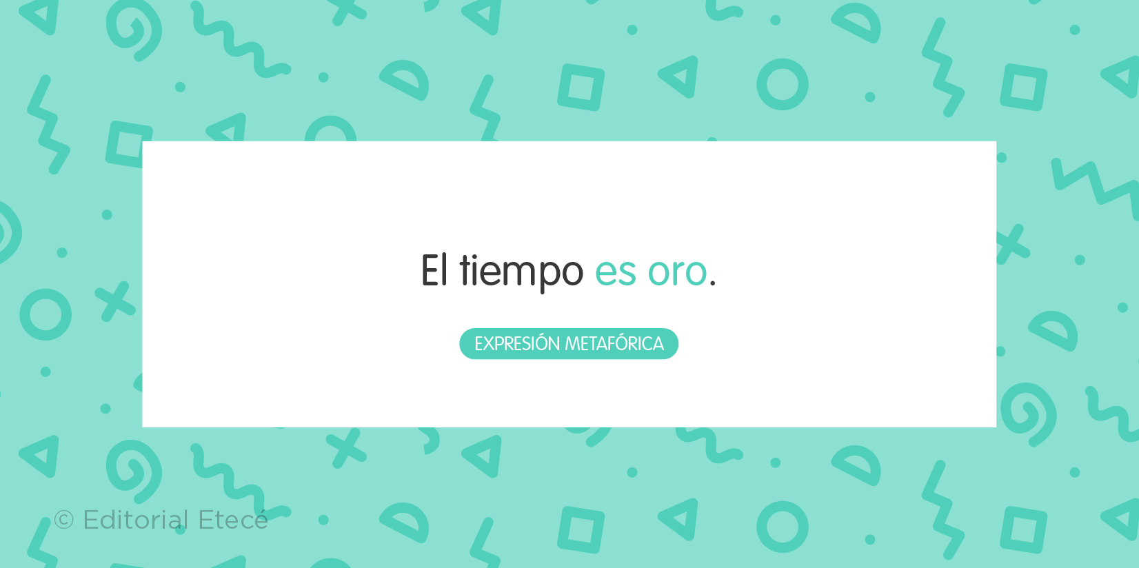 Ejemplo de expresión metafórica