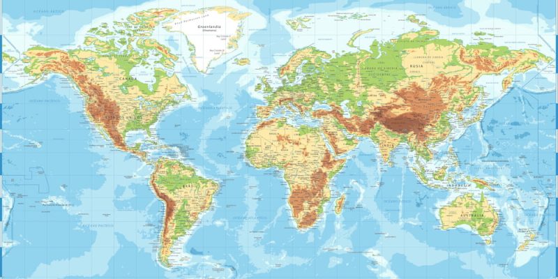Mapa mundial sin restricciones geográficas
