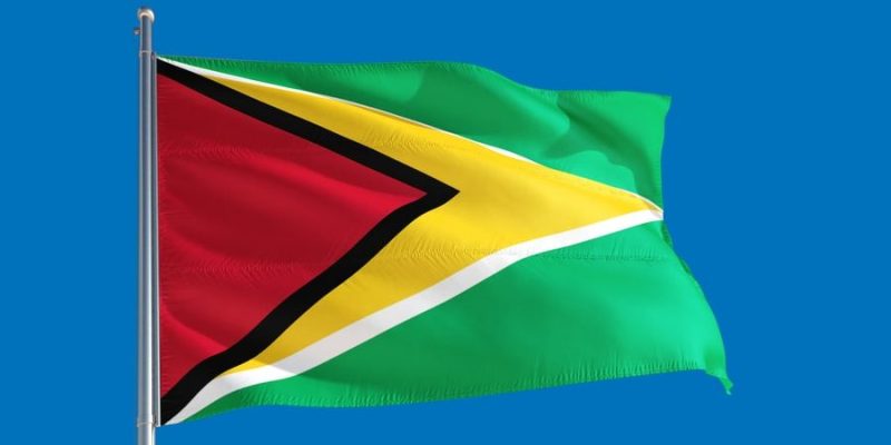 paises de america del sur guyana bandera