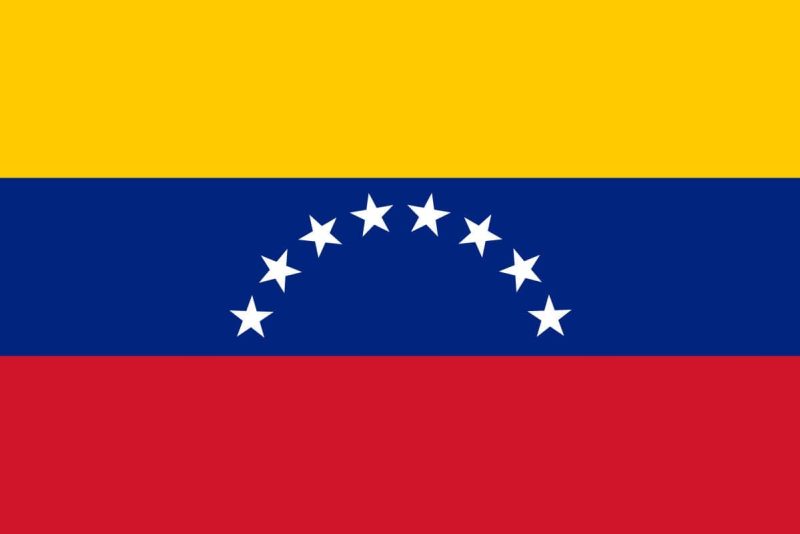 paises de america del sur venezuela bandera
