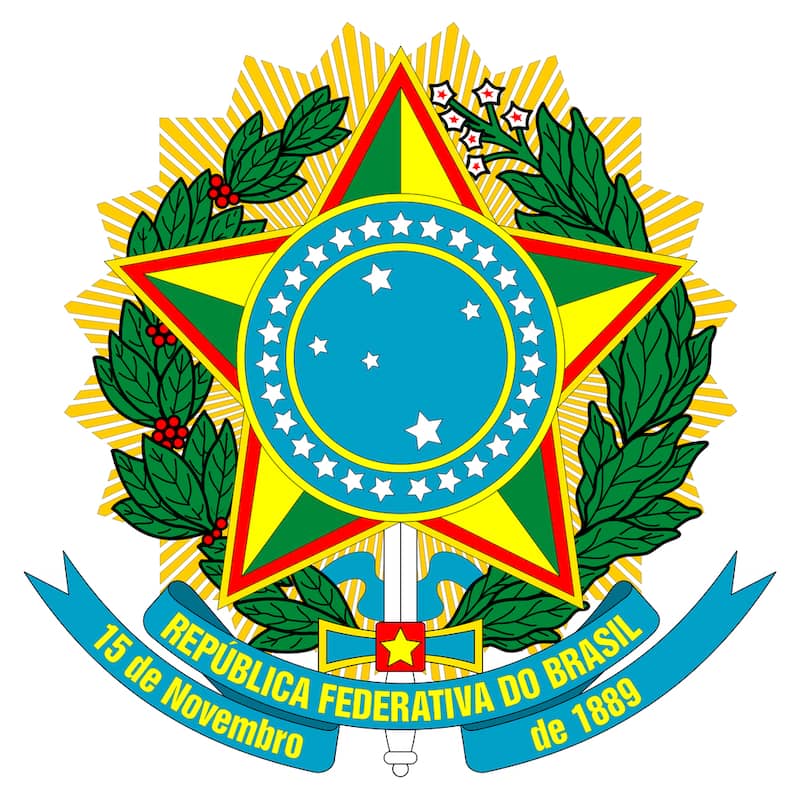 bandera de brasil escudo de brasil