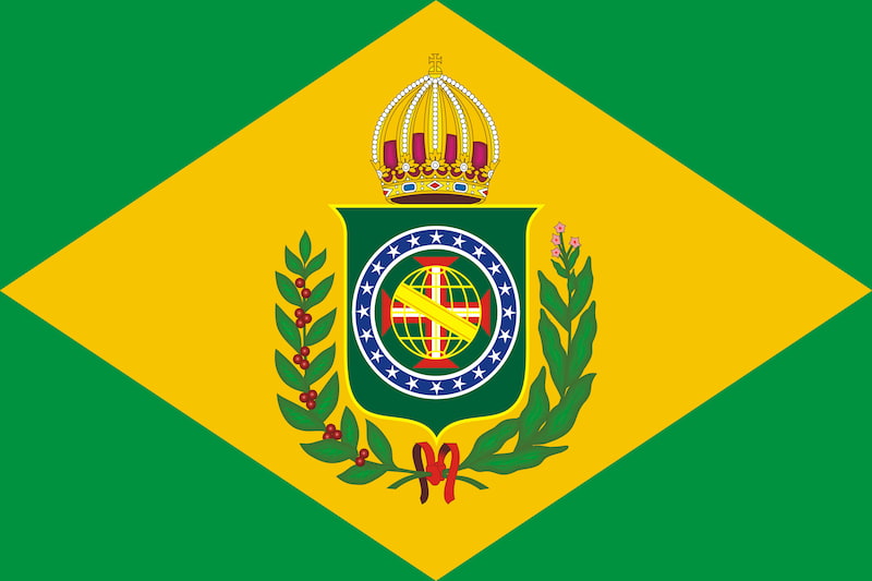 bandera de brasil historia imperio pedro i