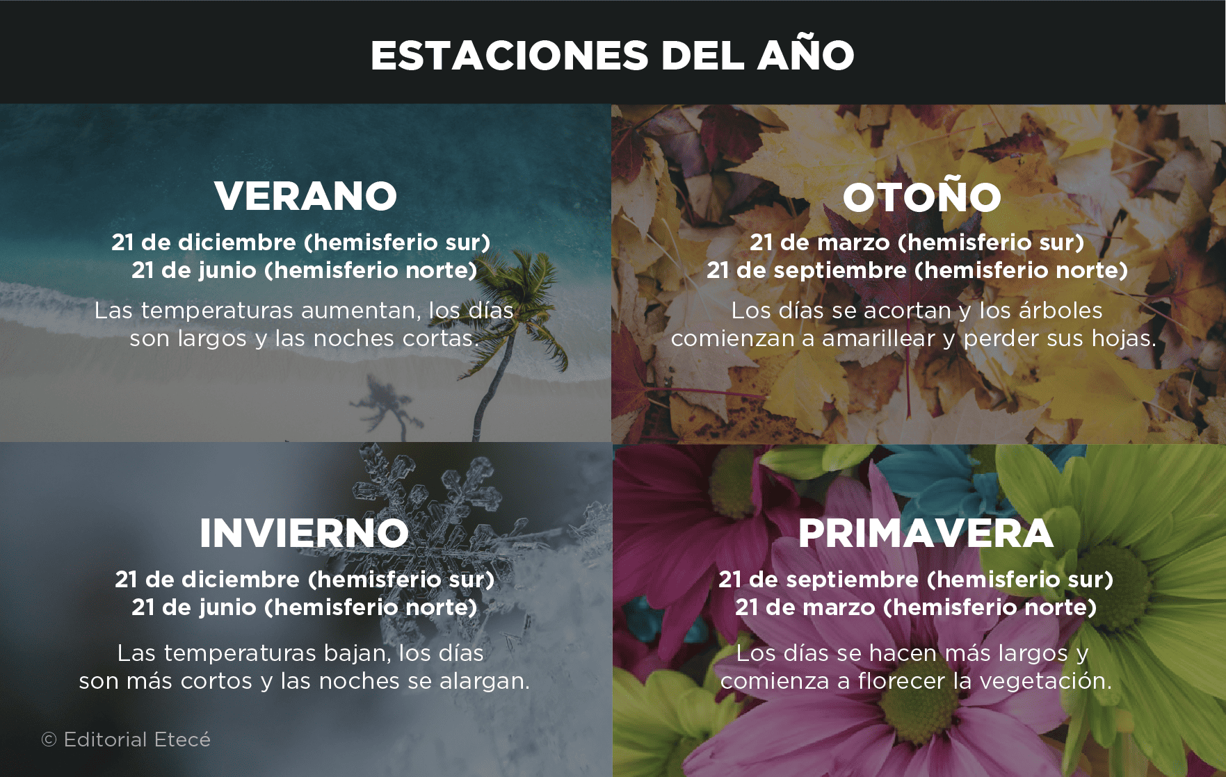 Las estaciones del año