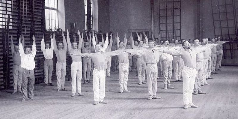 Gimnasia rítmica en educación física