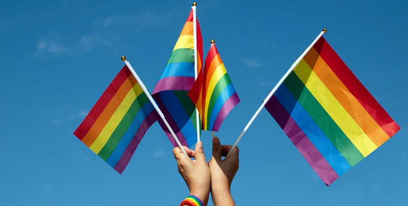 Bandera del orgullo LGBTQ+