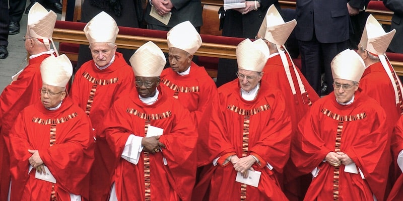 iglesia catolica estructura jerarquia cardenales