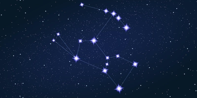 Las estrellas forman un conjunto mayor, que es la constelación de Orión.