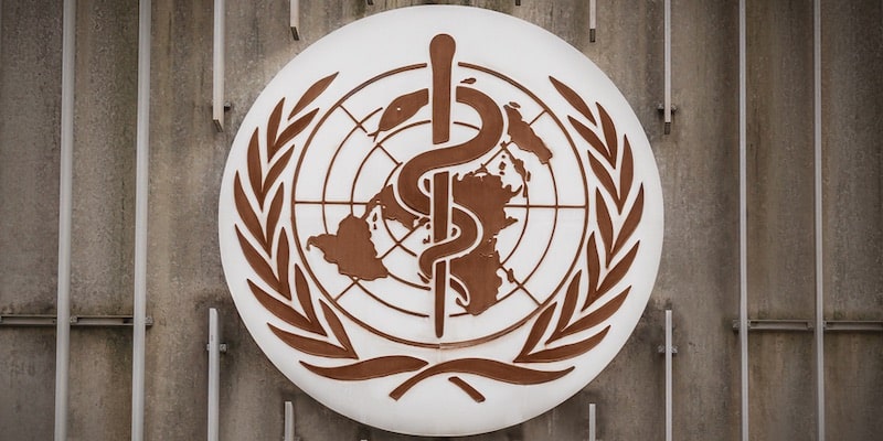 El símbolo de la Organización Mundial de la Salud combina símbolos ya existentes.