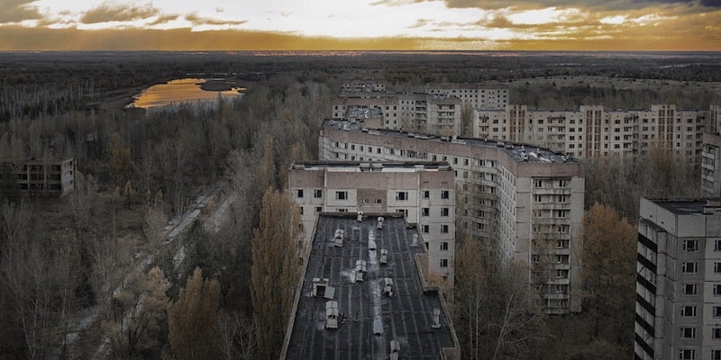 La ciudad de Pripyat hoy se encuentra abandona.