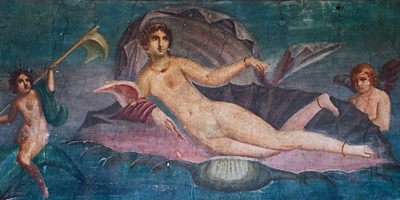 Afrodita Anadyomene de Pompeya