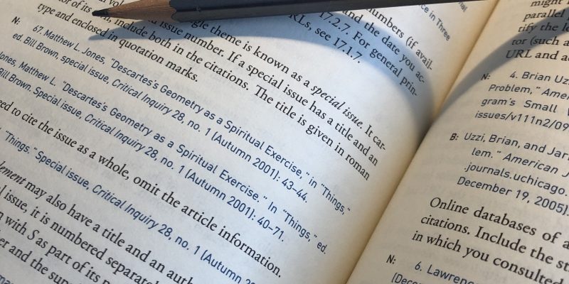 Cómo hacer una bibliografía