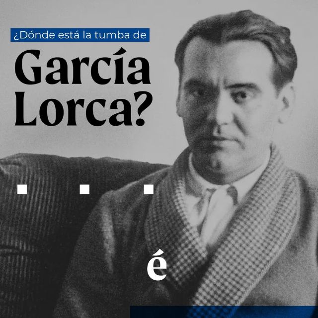 De García Lorca conocemos infinitos poemas y textos, que representaron la literatura española en el mundo. 

Pero, hasta hoy, no conocemos la ubicación de su tumba. 

¿Por qué? 

Se sabe que García Lorca fue fusilado por los militantes franquistas durante la guerra civil española. Se cree que fue sepultado en una fosa común, pero la ubicación de esa fosa es un dato que sigue siendo un misterio.