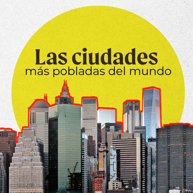 ¿Cuáles son las ciudades más pobladas del mundo? 

🥇Tokio (Japón) 
37 millones de habitantes

🥈Nueva Delhi (India) 
32 millones de habitantes

🥉Shanghái (China) 
23 millones de habitantes

🌃 A mediados del siglo pasado, solo un 30 % de la población mundial vivía en ciudades. 

🤯 Hoy esa cifra asciende a más del 55 % y se espera que siga aumentando en las próximas décadas.